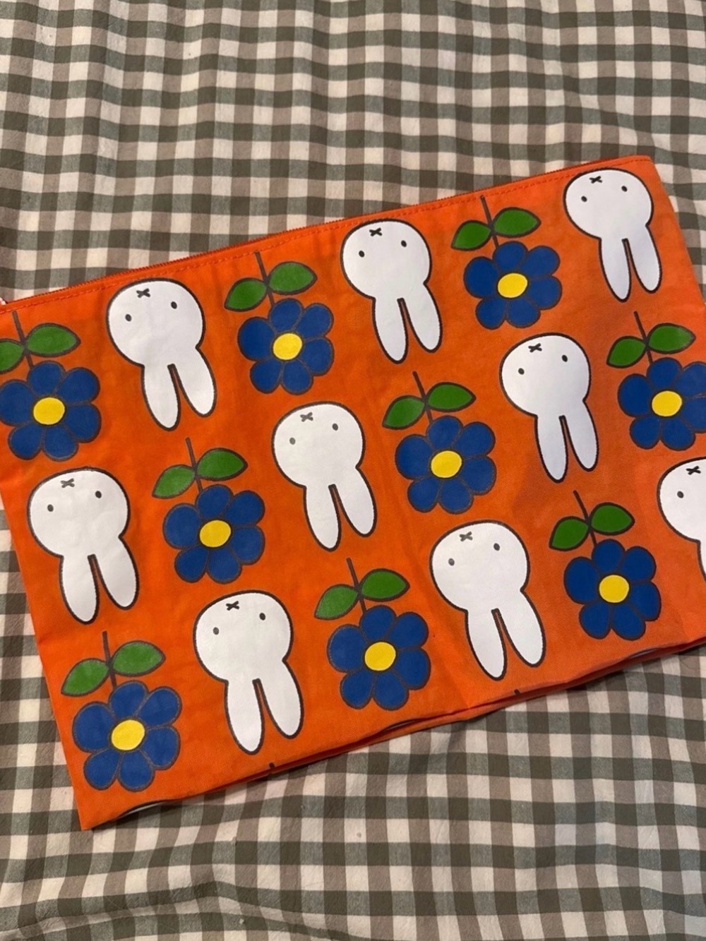 Baggu miffy large flat pouch